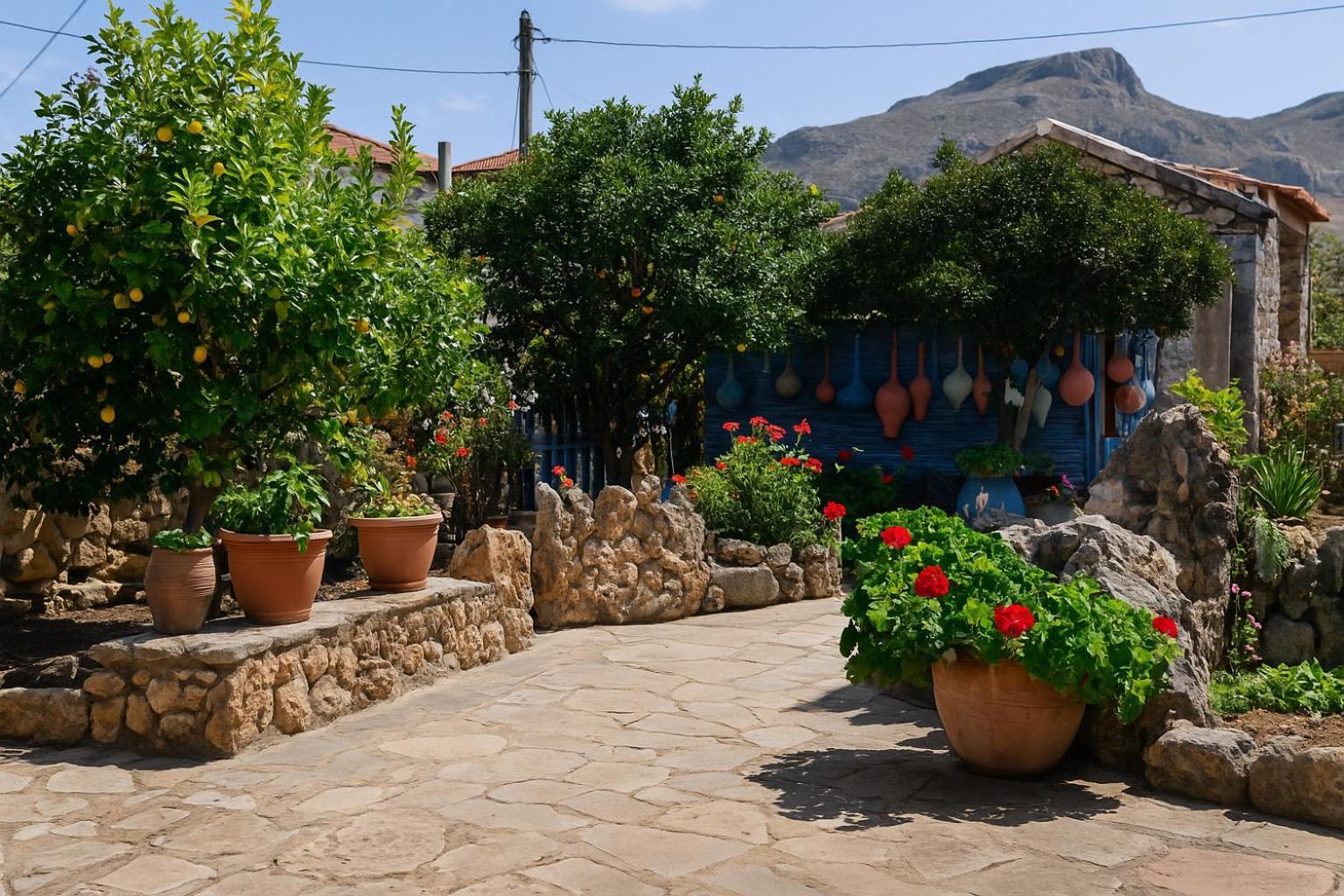 Rhodes Archaggelos Retreat-Nest Among Garden Archangelos  Bagian luar foto